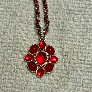 Pink and light pink stone Necklace